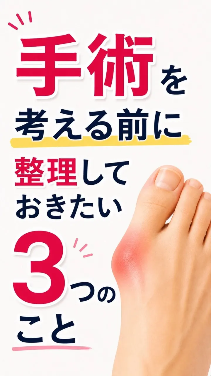 外反母趾で