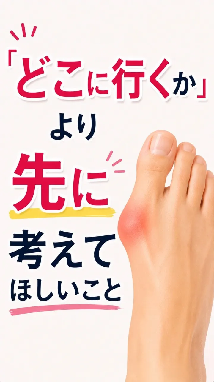 外反母趾で調べ始めると、